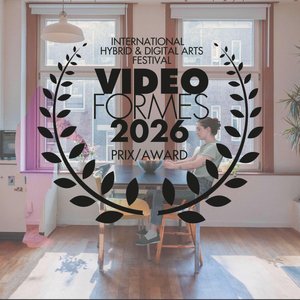 A sunny room with two open windows, a laruel logo superimposed on it reading Video Formes 2026 Prix/Award