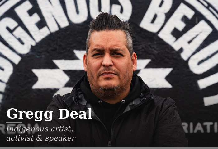 Speaker card for Gregg Deal