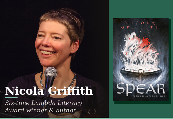 speaker card for nicola griffith